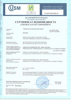 Certifikát RP2